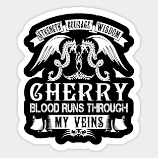 CHERRY Sticker